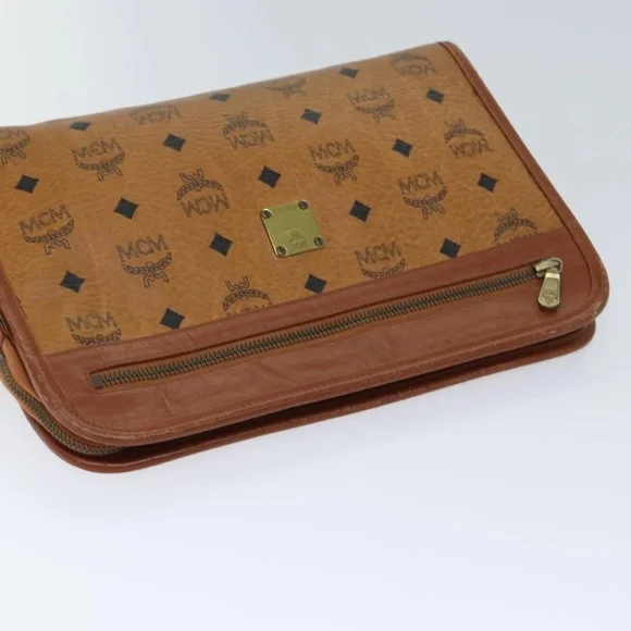 MCM Brown Leather Men's Bag - Picture 5 of 10